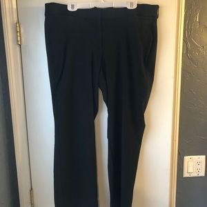 Lane Bryant Black Dress Pants Stretch Size 20R